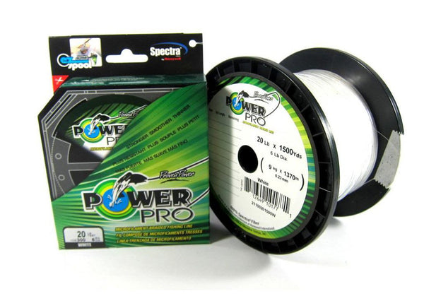 POWER PRO 20LB. X 150 YD. WHITE – Crook and Crook Fishing