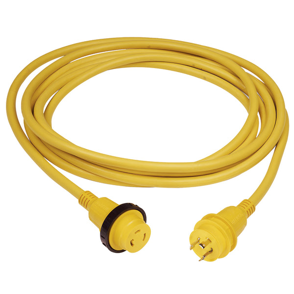 Yellow power cable