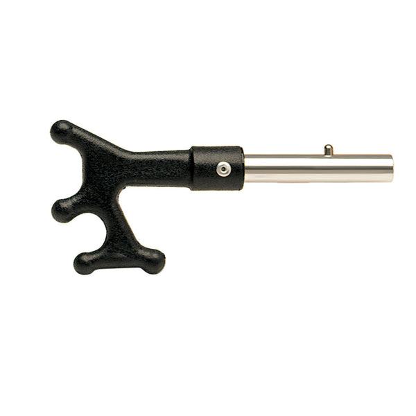 Boat hook - black hook with Shur-Lok system