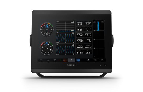 GPSMAP 8610 front view