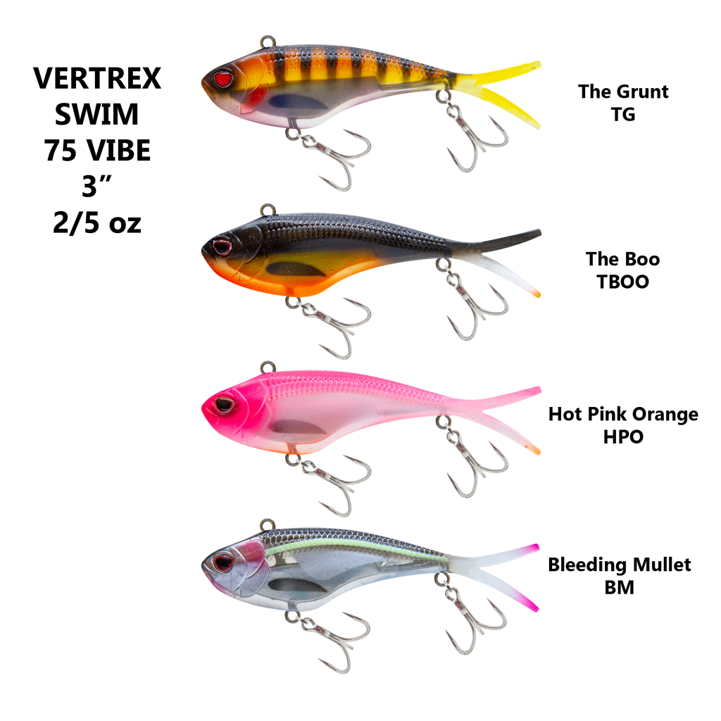 Nomad Design Vertrex Swim Vibe 75MM 3IN .4OZ Lure