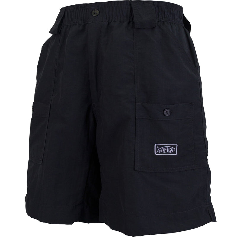  Original AFTCO 'Fishing Short',Navy,38 : Clothing, Shoes &  Jewelry