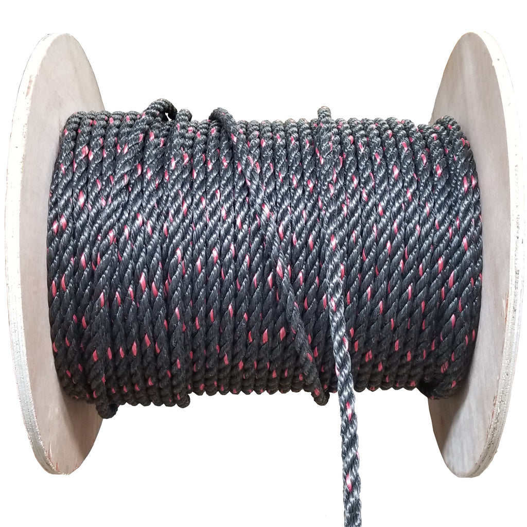 MUSTANG MANUFACTURING 3440-45 Cody Ranch Rope, 3/8 in Dia, 45 ft L, Soft  Rope, Natural D&B Supply