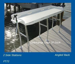 Deep Blue Ft72 Dockside Fillet Table - 72in x 21in