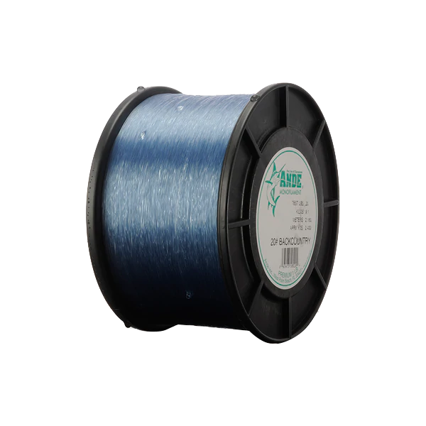 ANDE Back Country Monofilament - BLUE – Crook and Crook Fishing,  Electronics, and Marine Supplies