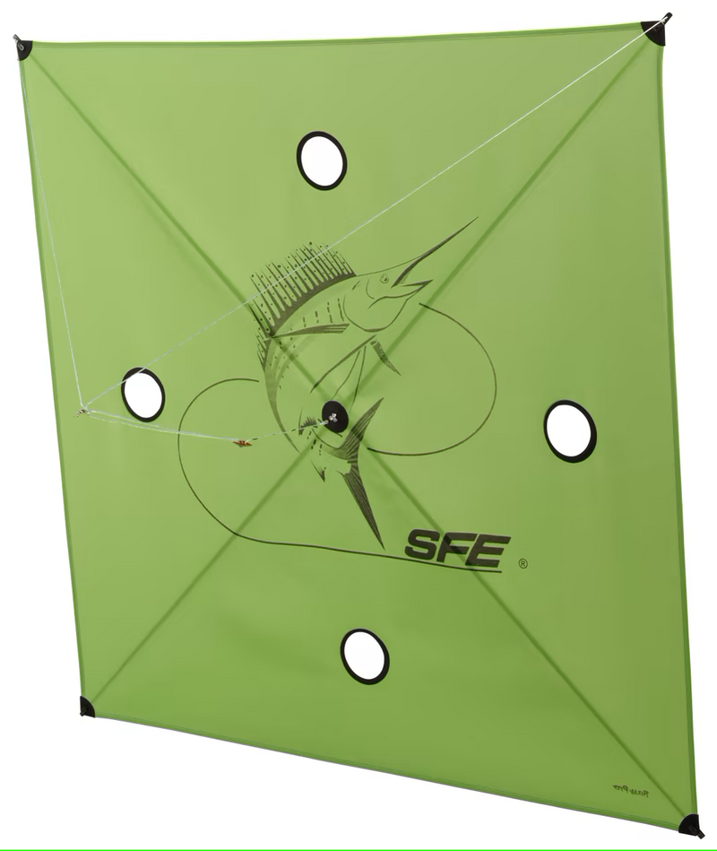 SFE 5-25 4 Hole MPH Ultimate Kite - Green